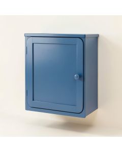 Wren Brook Wall-Mounted Laundry Cabinet - Blue (synthetic illustration; no displayed measurements)
