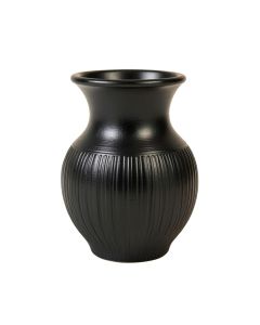 Clay Bend Empty Decorative Vase - Black (synthetic illustration; no displayed measurements)
