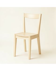 Summit Arc Dining Chair - Ivory (synthetic illustration; no displayed measurements)
