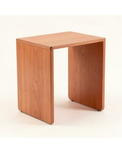 Elm Crossing Side Table - Terracotta (synthetic illustration; no displayed measurements)