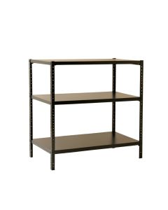 Fern Bend Empty Seed-Starting Shelving Unit Without Lights - Black