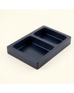 Bay Branch Empty Pantry Drawer Organizer Insert - Navy (synthetic illustration; no displayed measurements)
