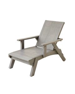 Bay Bridge Outdoor Lounge Chair - Gray