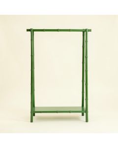 Bay Bend Empty Garment Rack - Green (synthetic illustration; no displayed measurements)