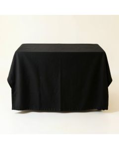 Oak Bridge Flat Bed Sheet - Black (synthetic illustration; no displayed measurements)