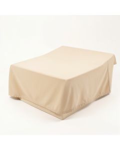 Stone Arc Flat Bed Sheet - Beige (synthetic illustration; no displayed measurements)