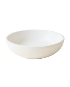 Stone Arc Dining Bowl - White (synthetic illustration; no displayed measurements)