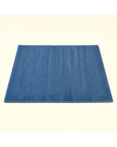 Pine Branch Rectangular Outdoor Rug - Blue (synthetic illustration; no displayed measurements)