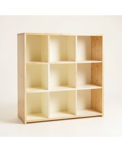 Lake Crossing Freestanding Bookcase - Cream (synthetic illustration; no displayed measurements)