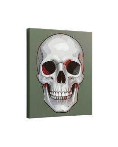 `` Mexican Skull-Grey '' By Nicklas Gustafsson Graphic Art On Canvas