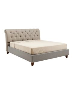 Leatham Queen Tufted Upholstered Low Profile Standard Bed