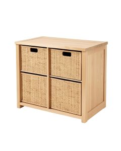 Ike Double Cabinet Laundry Hamper