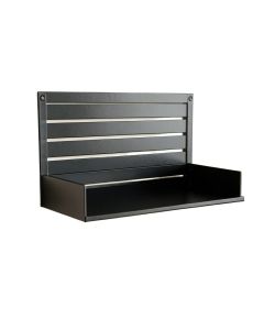 Rowan Crossing Wall-Mounted Entryway Organizer Shelf - Black (synthetic illustration; no displayed measurements)
