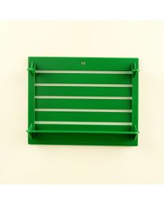 Spruce Branch Empty Wall-Mounted Tool Organizer Panel - Green (synthetic illustration; no displayed measurements)