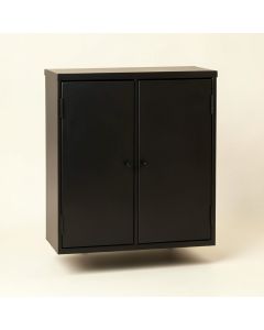 River Brook Wall-Mounted Laundry Cabinet - Black (synthetic illustration; no displayed measurements)