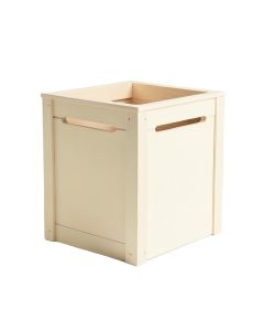 Laurel Crest Closed Garden Compost Bin - Cream