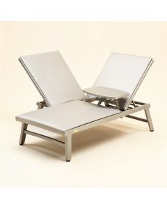 Coline Sun Lounger Reclining Set With Table (synthetic illustration; no displayed measurements)