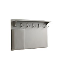 Briar Dale Wall-Mounted Entryway Organizer Shelf - Gray (synthetic illustration; no displayed measurements)