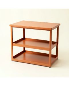 Alder Bluff Empty Coffee-Station Organizer - Terracotta (synthetic illustration; no displayed measurements)