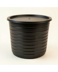 Birch Bluff Closed Garden Compost Bin - Black (synthetic illustration; no displayed measurements)