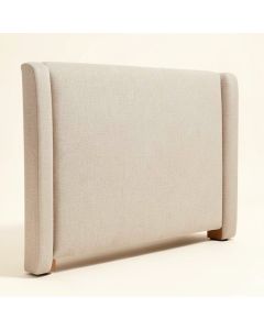 Silas Upholstered Wingback Headboard (synthetic illustration; no displayed measurements)