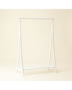 Cove Bluff Empty Garment Rack - White (synthetic illustration; no displayed measurements)