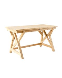Dune Crossing Empty Workshop Workbench - Beige (synthetic illustration; no displayed measurements)