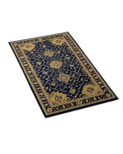 Monterey Geometric Navy/Blue/Gold Area Rug (synthetic illustration; no displayed measurements)
