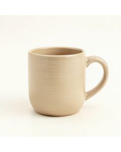 Cliff Crossing Ceramic Mug - Beige (synthetic illustration; no displayed measurements)