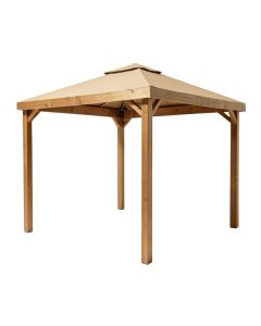 13 Ft. W X 11 Ft. D Solid Wood Patio Gazebo