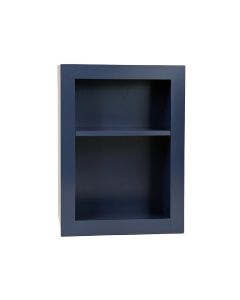 Laurel Edge Freestanding Bookcase - Navy (synthetic illustration; no displayed measurements)