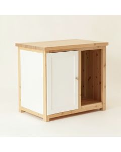 Slate Dell Freestanding Laundry Folding Counter - White (synthetic illustration; no displayed measurements)
