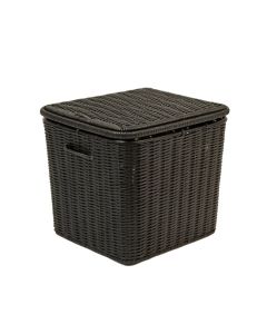 Oak Bend Laundry Hamper - Black (synthetic illustration; no displayed measurements)