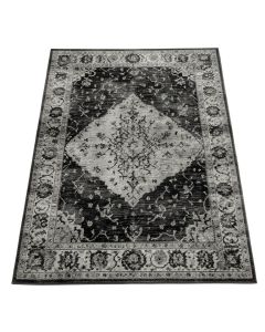 Sheridan Southwestern Plum/Black/Gray Area Rug