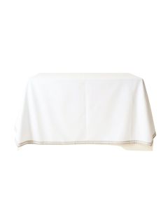 Heath Falls Flat Bed Sheet - White