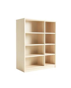 River Crossing Freestanding Bookcase - Ivory (synthetic illustration; no displayed measurements)