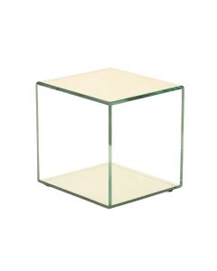 Crewkerne Glass Top Frame End Table (synthetic illustration; no displayed measurements)