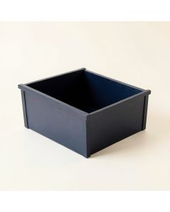 Brook Bend Low Toy Storage Unit - Navy (synthetic illustration; no displayed measurements)