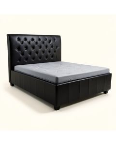Odion Tufted Upholstered Low Profile Standard Bed (synthetic illustration; no displayed measurements)