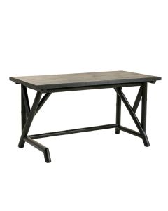 Heath Canyon Empty Workshop Workbench - Black (synthetic illustration; no displayed measurements)