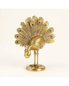 Peacock Sculpture (synthetic illustration; no displayed measurements)