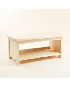 Birch Brook Indoor Bench - Ivory (synthetic illustration; no displayed measurements)