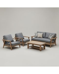 Theodore Outdoor Loveseat Set (synthetic illustration; no displayed measurements)