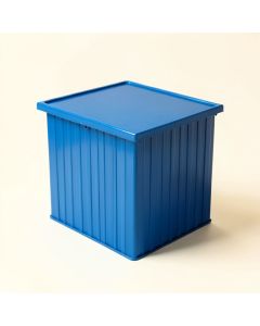 Glen Dale Closed Outdoor Storage Box - Blue (synthetic illustration; no displayed measurements)