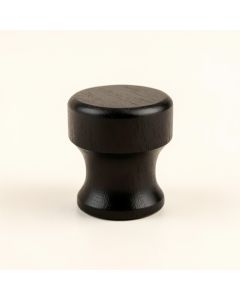 Birch Branch Cabinet Knob Without Packaging - Black (synthetic illustration; no displayed measurements)