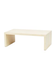 Field Crest Desktop Monitor Riser - Ivory