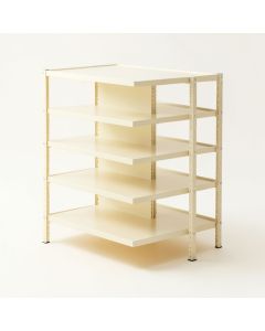 Juniper Dale Desktop Shelving Unit - Ivory (synthetic illustration; no displayed measurements)