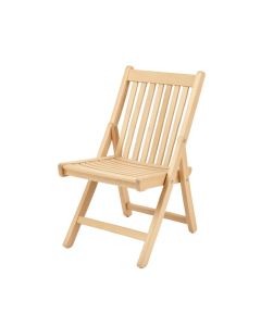 Cedar Branch Folding Outdoor Chair - Beige