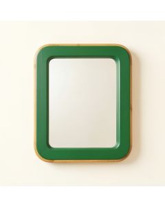 Brook Crossing Framed Wall Mirror - Green (synthetic illustration; no displayed measurements)