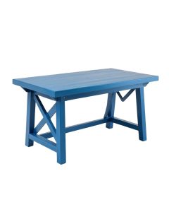 Elm Dale Empty Workshop Workbench - Blue